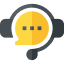 Icon representing 24/7 Live Chat 
